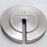 Гиря с радиальным вырезом 1 кг F2