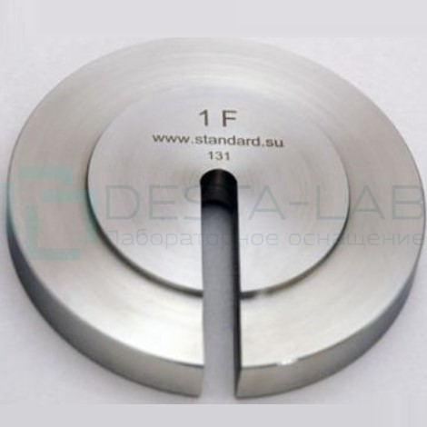 Гиря с радиальным вырезом 1 кг F2