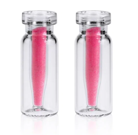 Виала 2,0 мл, темное стекло, 12×32 мм, 11 мм, под крышку с защелкой, со вставкой 0,2 мл, 100 шт./уп., Zhejiang ALWSCI Technologies