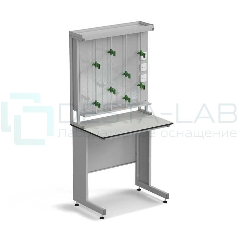 Стол титровальный ЭКРОС 900х600х900/1885 мм, раб. поверхность - LABGRADE