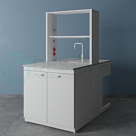 Стол островной ЛК-900 СО (Lab HPL)