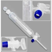 Воронка делительная ВД-1-250, цилиндрическая, с делениями