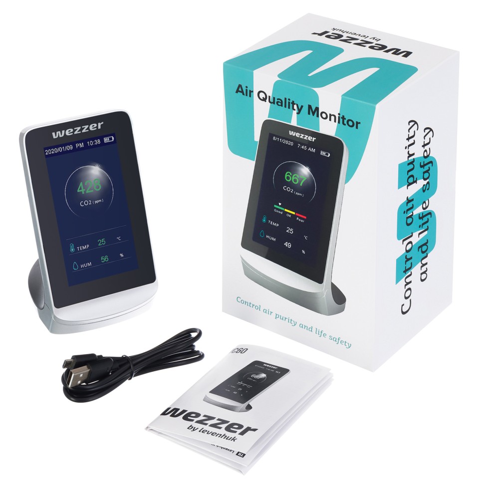 Монитор качества воздуха Levenhuk Wezzer Air MC60