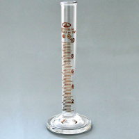 Цилиндр 1-10-2 с нос. и стекл. осн.