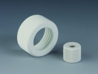 Винтовая крышка Bohlender с отверстием 20.0 мм, GL 32, PTFE/ стекловолокно