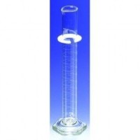 Цилиндр мерный, 100 мл, класс B, ц.д. 1 мл, БС, с носиком и стекл. основ., ТD, 12 шт. /уп., Pyrex (Corning)