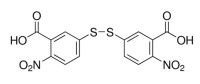 Дитио-5,5'-бис(2-нитробензойная кислота), 98 %, Extra Pure, CDH
