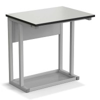 Приставка под дистиллятор (на мойку) 530х400х550 серая, поверхность - LABGRADE