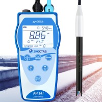 Портативный рН-метр с GLP ЭКОСТАБ PH241WW (для стоков)