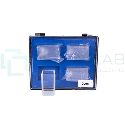 Кювета стеклянная КФК 20 мм, Экрос