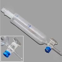 Воронка делительная ВД-1-50, кран с резьбовым уплотнением