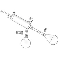 Комплект стекла G1, диагональный холодильник для стандартных приложений, Heidolph