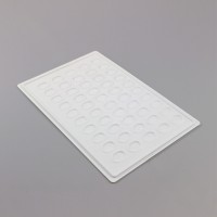 Планшет для определения групп крови П-50 белый, уп. 1/100 шт