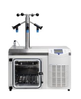 Лиофильная сушка Martin Christ Epsilon 2-4 LSCplus, комплект с 1 полкой, запечатывающим устройством и 4 кранами для колб