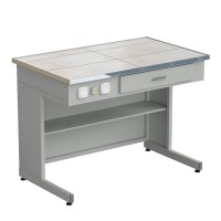 Стол демонстрационный с электрикой 1212х750х900, раб. поверхность - КЕРАМИКА