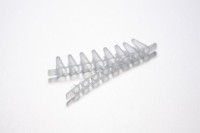 Пробирки для ПЦР в стрипах, 0,1 мл, 1×8, с плоскими крышками, бесцветные, полипропилен, 120 шт./уп., Eppendorf