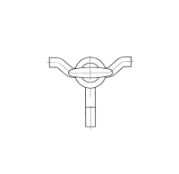 Кран 3-ход. МБ 6.451.161 КГА2-1