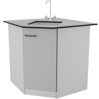 Угловой стол-мойка ЛАБ-PRO МОУ 90/65.90/65.90 TМ