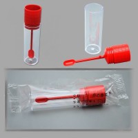 Контейнер д/отбора, транспортировки и хранения биологич. материалов, 18 мл. с гермет. крышкой и ложкой., диам. 22*63 мм., стер., п/с, Aptaca, инд. уп.