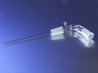 Аллонж изогнутый с отводом, 24/40, Pyrex (Corning) (DM_CR-8945-24)