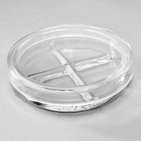 Чашка стеклянная ЧМ 90*20 мм, 4-секционная