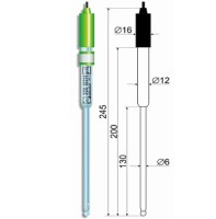 Электрод ЭСК-10314/7 полумикро 6 мм.
