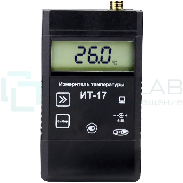 Термометр электронный со щупом (датчиком) ИТ-17 К-01
