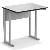 Приставка под дистиллятор (на стол) 530х400х550 серая, поверхность - LABGRADE