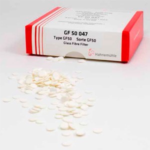 Фильтры Hahnemühle GF52 из стеклянного микроволокна, круглые, Ø 47 мм, без связующих агентов