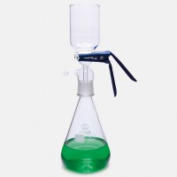 Комплект для вакуумной фильтрации ISOLAB, диаметр фильтра 47/50 мм, объем воронки 300 мл, объем колбы 1000 мл