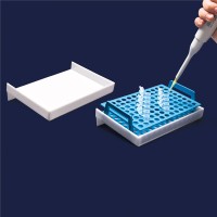 Опора для штатива ISOLAB, наклонная, белая, акрил