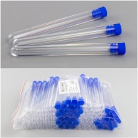 Пробирка 20 мл цилиндрическая, 16×150 мм, с пробкой, п/с, уп. 100 шт, Гритмед