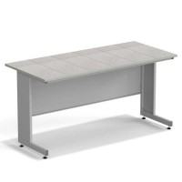 Стол пристенный ЭКРОС 1800х800х900 мм, раб. поверхность - КЕРАМИКА с ПВХ кромкой