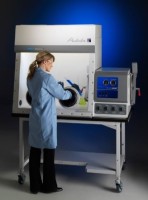 Бокс контролируемой атмосферы Protector, материал корпуса из стекловолокна, с HEPA-фильтрами, комбинированный, с контролем процессов заполнения газом/вакуумирования, Labconco