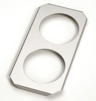 Крышка из нержавеющей стали с отверстиями для 2х1 л стаканов для бани у/з Denta Pro, Elma