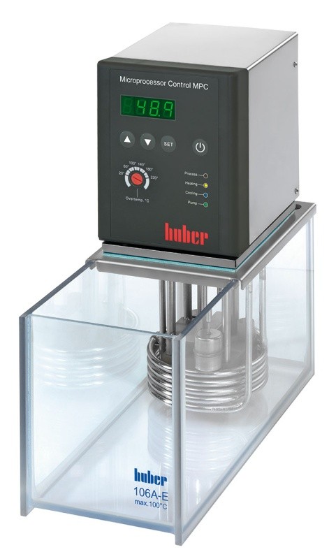 Термостат нагревающий Huber MPC-106A, с ванной из поликарбоната, объем ванны 6 л