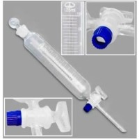 Воронка делительная ВД-1-500, цилиндрическая, с делениями