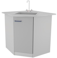 Угловой стол-мойка ЛАБ-PRO МОУ 90/65.90/65.90 VI