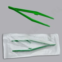 Пинцет дл. 15 см., п/с., стер., инд. уп.