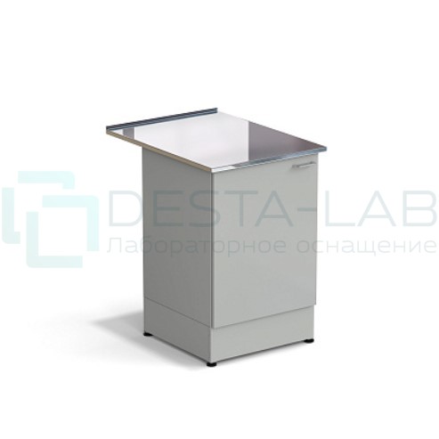 Стол-тумба ЭКРОС 600х800х900 мм 1 дверь, раб. поверхность - НЕРЖАВЕЮЩАЯ СТАЛЬ