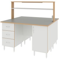 Стол островной ЛАБ-1500 ОТ (TRESPA)