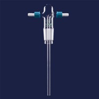 Головка склянки для промывки газов ISOLAB, с отводами GL14, керн NS29/32, без фильтра, стекло