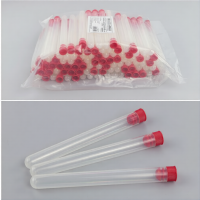 Пробирка 20 мл цилиндрическая, 16×150 мм, с пробкой, п/п, стерильная, уп. 100 шт, Гритмед