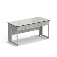 Стол для хроматографа ЭКРОС 1800х800х900 мм с ящиками, раб. поверхность - LABGRADE