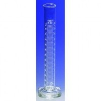 Цилиндр мерный, 100 мл, ц.д. 1 мл, с носиком и стеклянным основанием, TC, 12 шт., Pyrex (Corning)