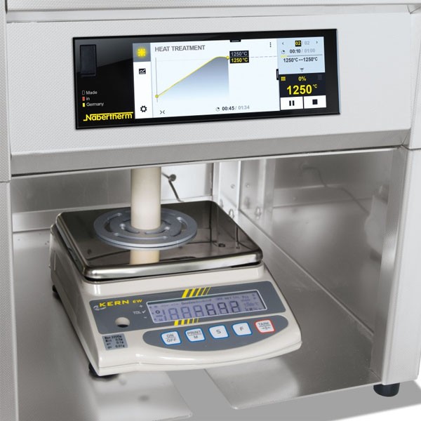 Печь муфельная Nabertherm LT 9/11/SW/C550 с подъёмной дверью, с весами и ПО, 1100°С, 9 л