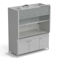 Шкаф вытяжной с подводом воды с ВЗБ светильником 1800х900х2145 мм, раб. поверхность - LABGRADE