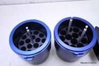 Адаптер для пробирок 15 мл, конические, на 15 мест каждый, всего 60×15 мл в роторе RS 4/750, 4 шт./уп., Domel