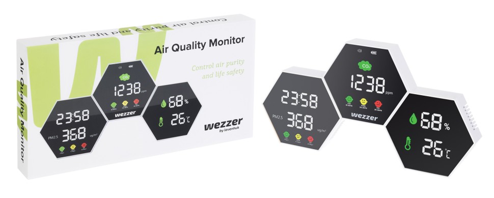 Монитор качества воздуха Levenhuk Wezzer Air PRO DM50