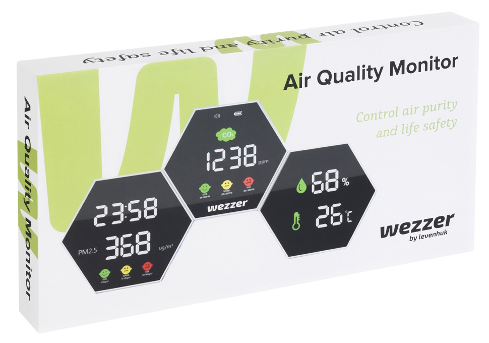 Монитор качества воздуха Levenhuk Wezzer Air PRO DM50